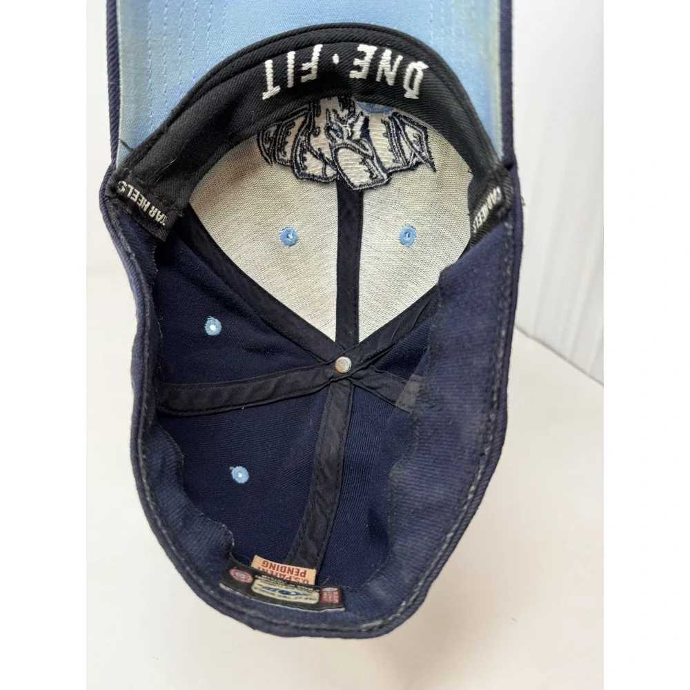 North Carolina Tarheels Hat‎ Blue One Fit Cap Top of the World TOW OSFM